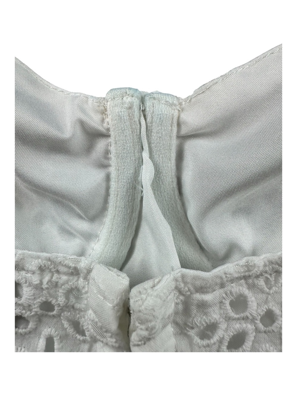 Princess Polly White Eyelet Lace Bustier Cami Top Corset Style Y2K Size 0 - Picture 6 of 10